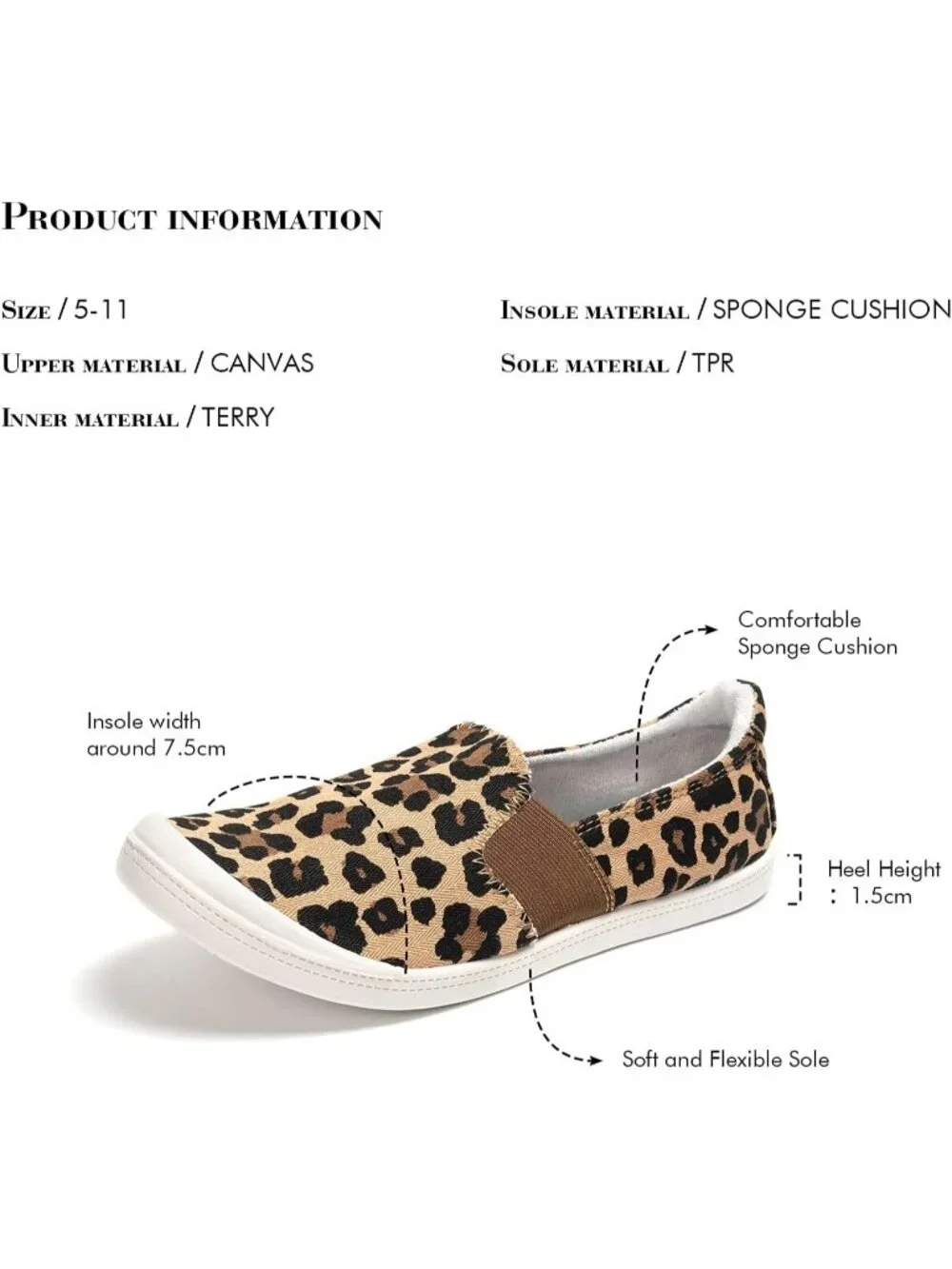 Women's Leopard Comfortable Lace-Up Breathable Walking Casual Stylish Sneakers